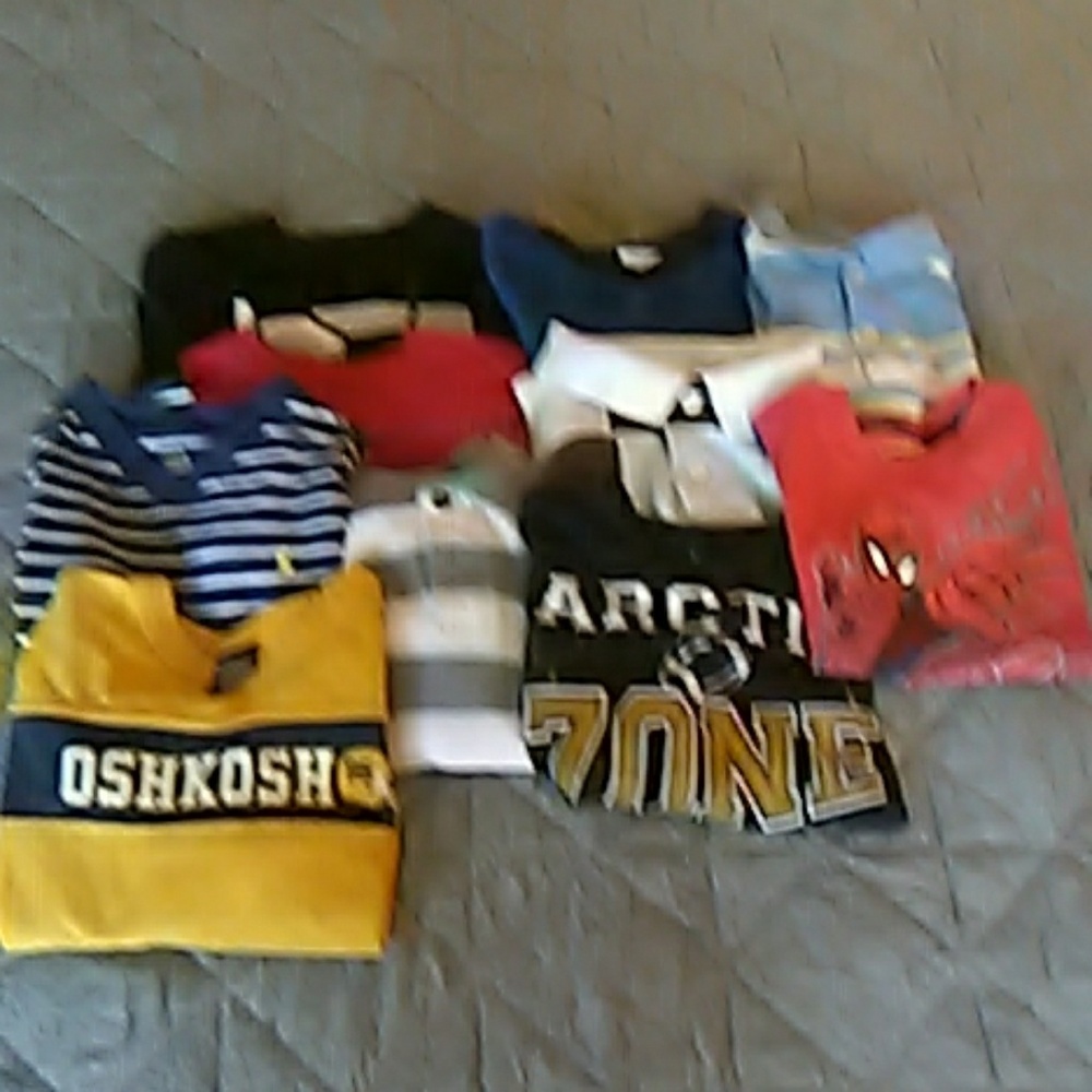 Bundle Lot of 10 Boys 3T Clothing Tops